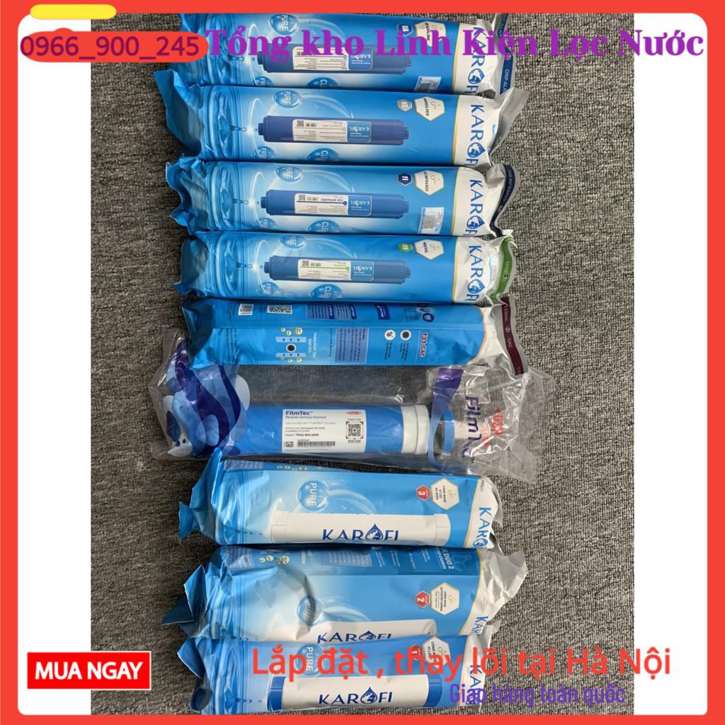 Combo Lõi Lọc Số 123456 Karofi 👉 Bộ 6 Lõi Lọc Nước Karofi Chính Hãng
