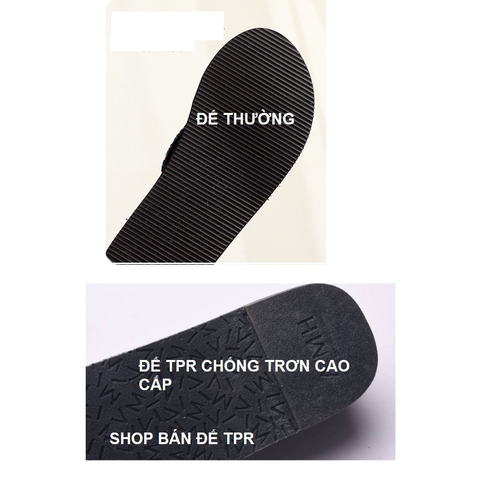 (SẴN) tông nữ xỏ ngón đế cao , 8cm | tông lào | sandal đế xuồng