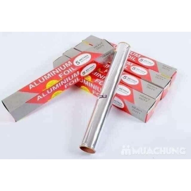 Giấy bạc bọc nướng đồ ăn Aluminium foil tiện lợi