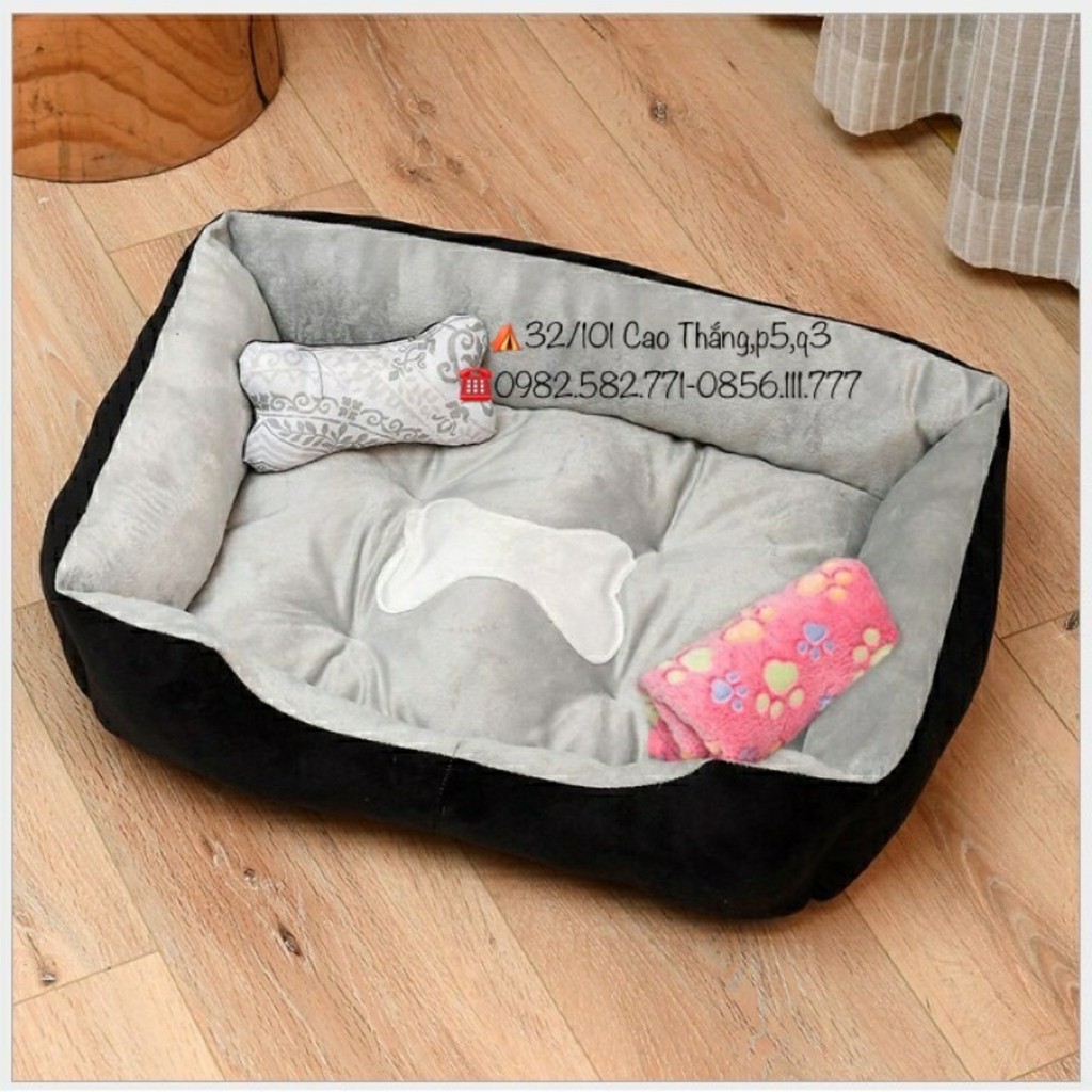 nệm ngủ cho thú cưng hình chữ nhật giá rẻ
