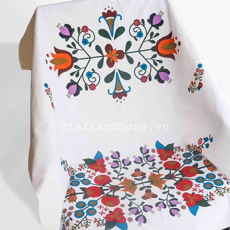 Vải hoa văn Hungarian