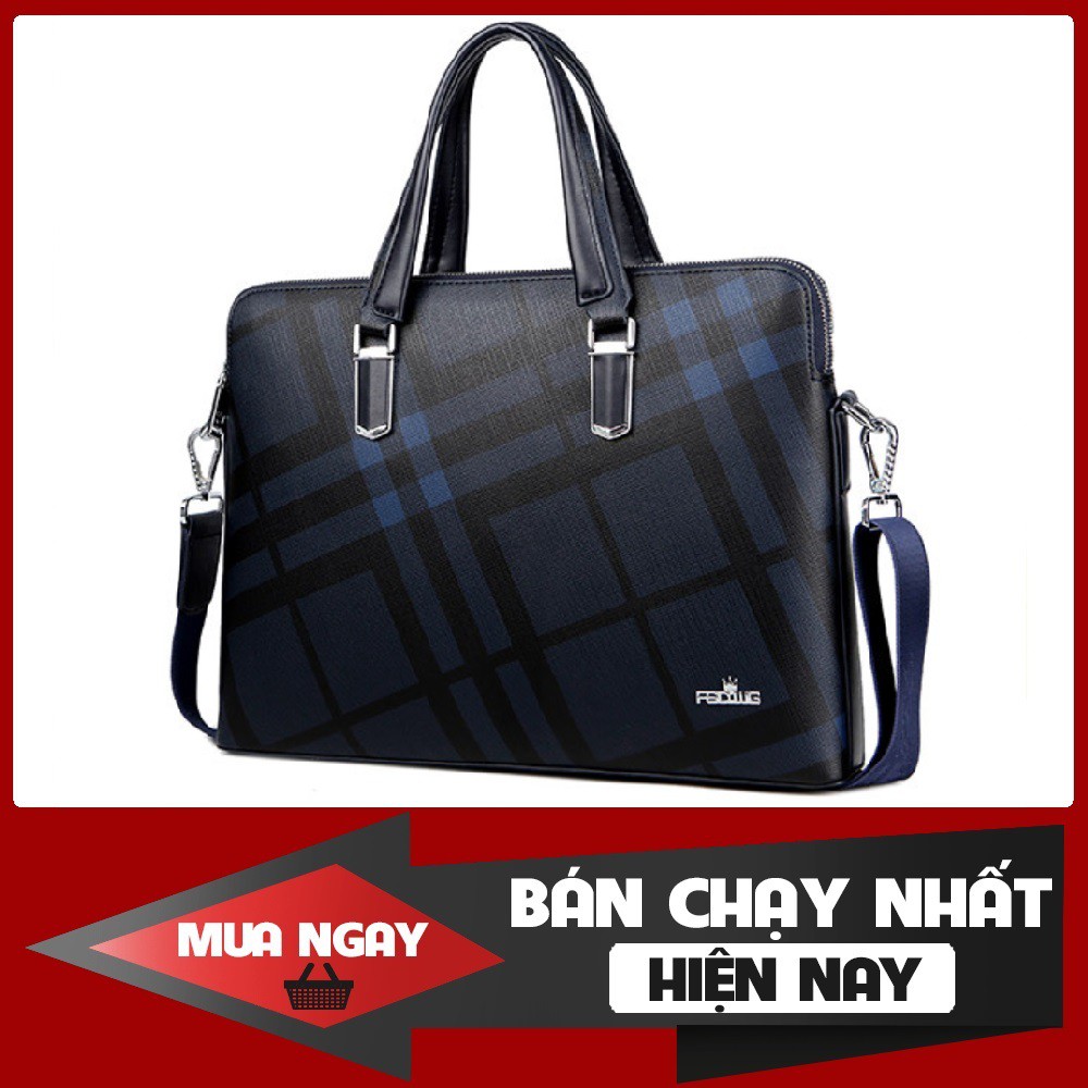 Cặp Da đựng tài liệu| Cặp giáo viên| Có ngăn Đựng laptop, tài liệu công tác nhiều ngăn phụ