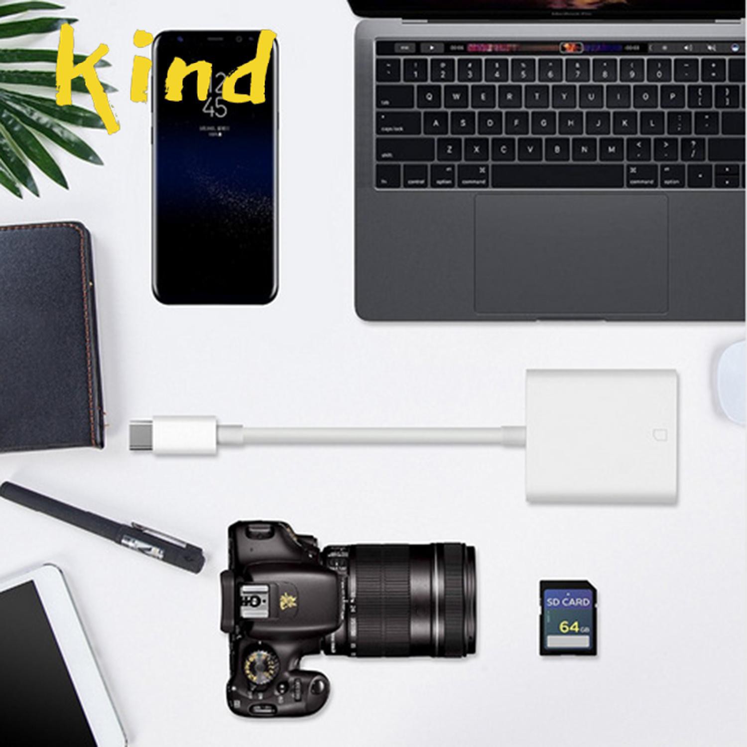 Đầu Đọc Thẻ Nhớ Usb 3.1 Type C Sang Sd Sdxc Cho Macbook | BigBuy360 - bigbuy360.vn