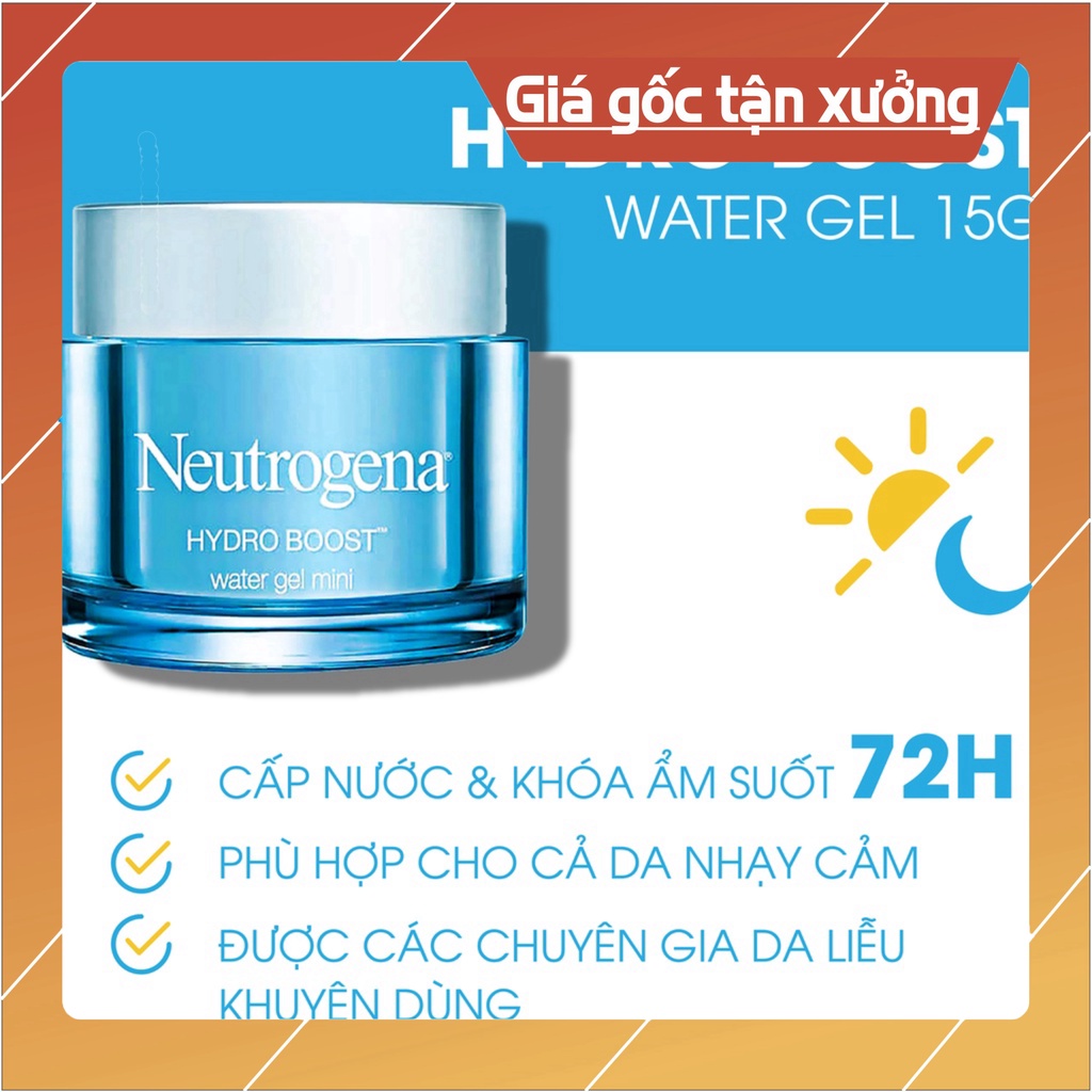 Kem dưỡng ẩm cấp nước Neutrogena Hydro Boost water gel mini 15g