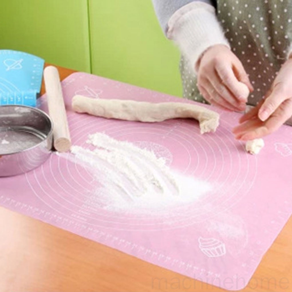 Silicone Thảm Nhào Bột Làm Bánh Bằng Silicon Tiện Dụng Cho Nhà Bếp