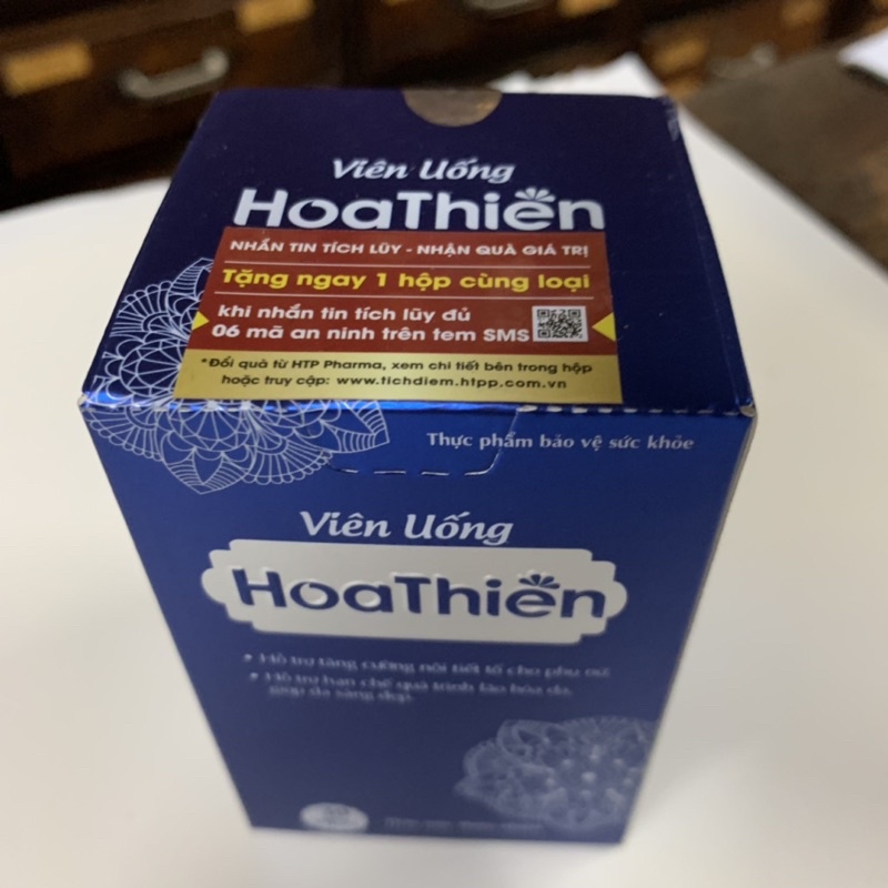 Viên uống Hoa Thiên - tăng cường nội tiết tố, chống lão hóa, sáng đẹp da