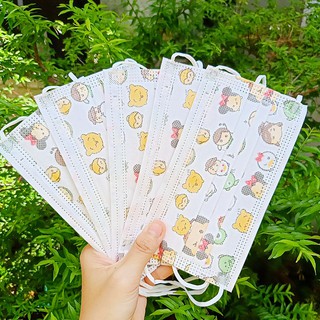 Set 10 cái khẩu trang giấy 3 lớp (người lớn) Mickey