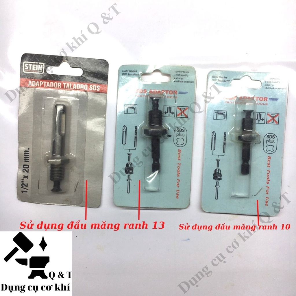 Đầu chuyển đổi máy khoan , Đầu chuyển khoan bê tông ,khoan chân lục giác , máy bắt bulong