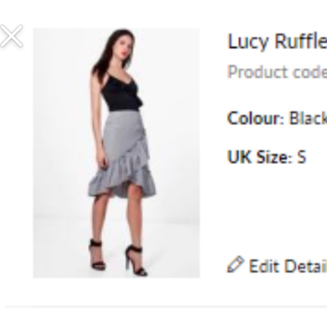 Váy boohoo UK