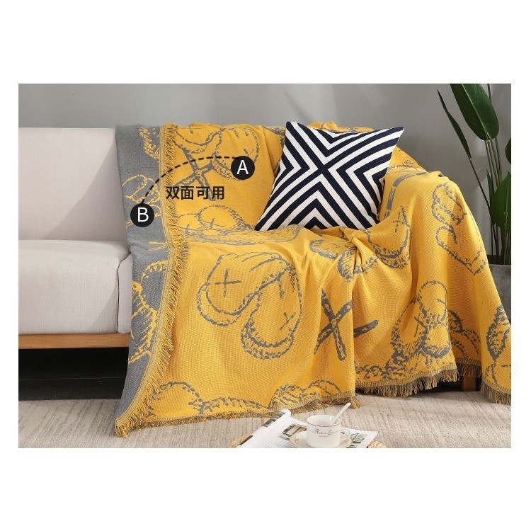 Vỏ Bọc Ghế Sofa Hai Mặt Chống Bụi Họa Tiết Hoạt Hình Phong Cách Bắc Âu