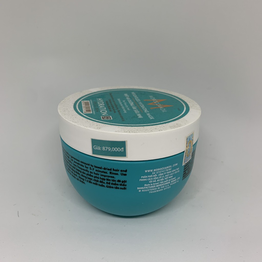 🌼 Chính hãng 🌺 Mặt nạ dưỡng ẩm siêu nhẹ Moroccanoil Weightless Hydration Mask 250ml ( vành trắng)