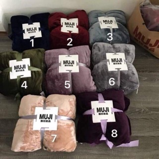 Chăn Lông Thỏ MUJI mềm mượt