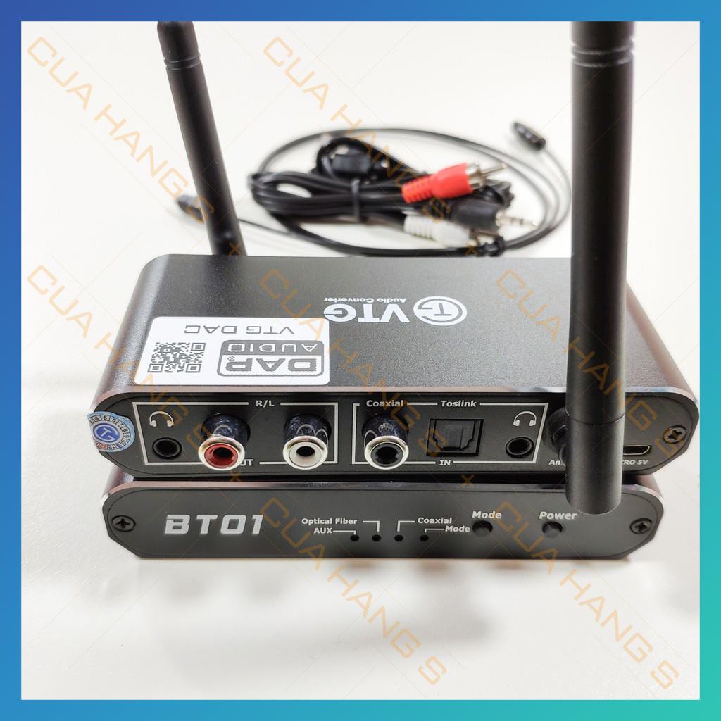 Bộ chuyển đổi âm thanh quang học optical sang AV ra audio VTG có Bluetooth