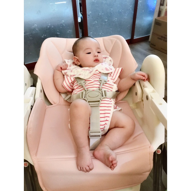 Ghế Ăn Dặm Cao Cấp Bestbaby Có Bánh Xe Cho Bé