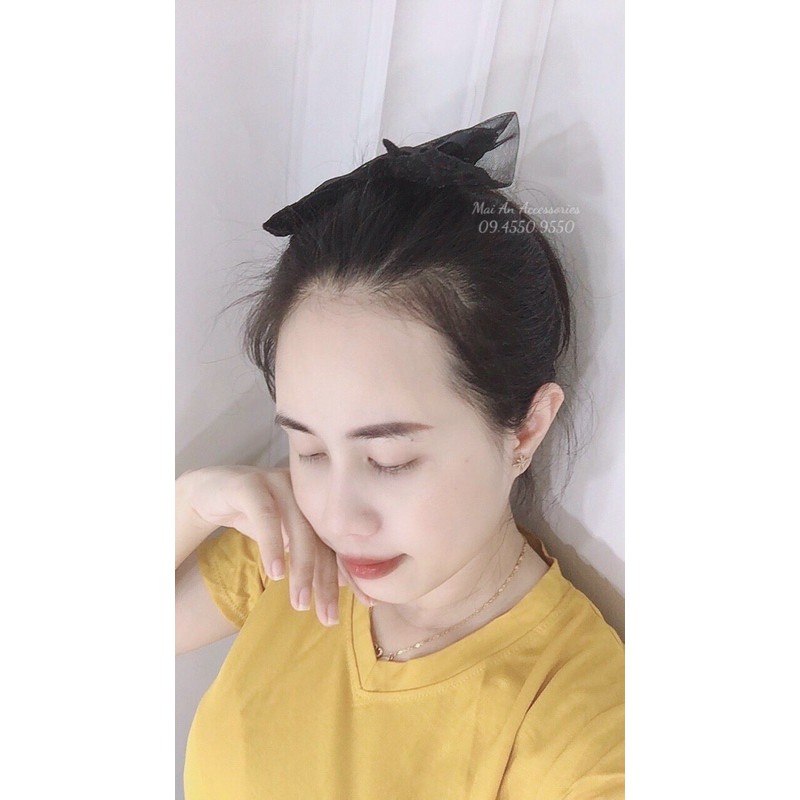 Kẹp nơ ren cao cấp 🎀