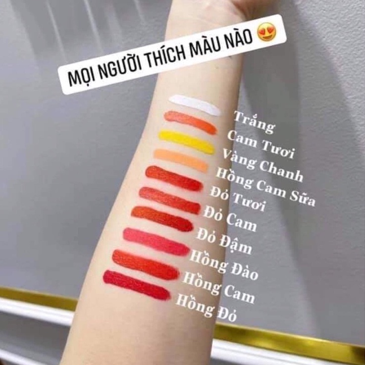 MỰC PHUN XĂM HOA ĐÀO - MỰC XĂM CAO CẤP HOA TÍT SIÊU BÁM MÀU CHÍNH HÃNG/scosmetic