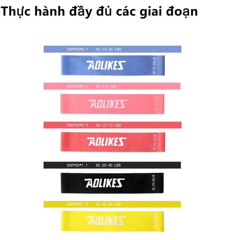 Dây Miniband Đàn Hồi Kháng Lực Tập Mông Đùi Cho