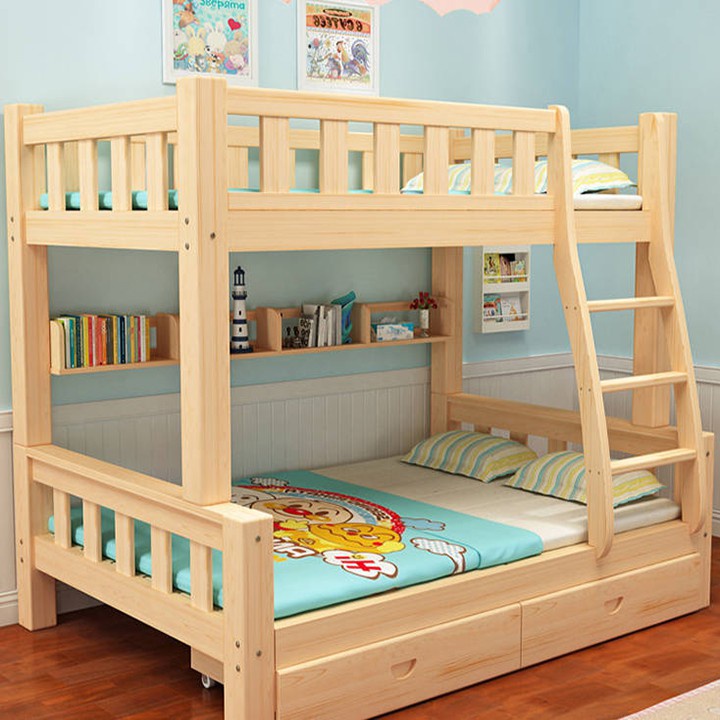 Xả_Giường tầng rộng 90cm, cao 1m8, dài 2m cao cấp - giường 2 tầng