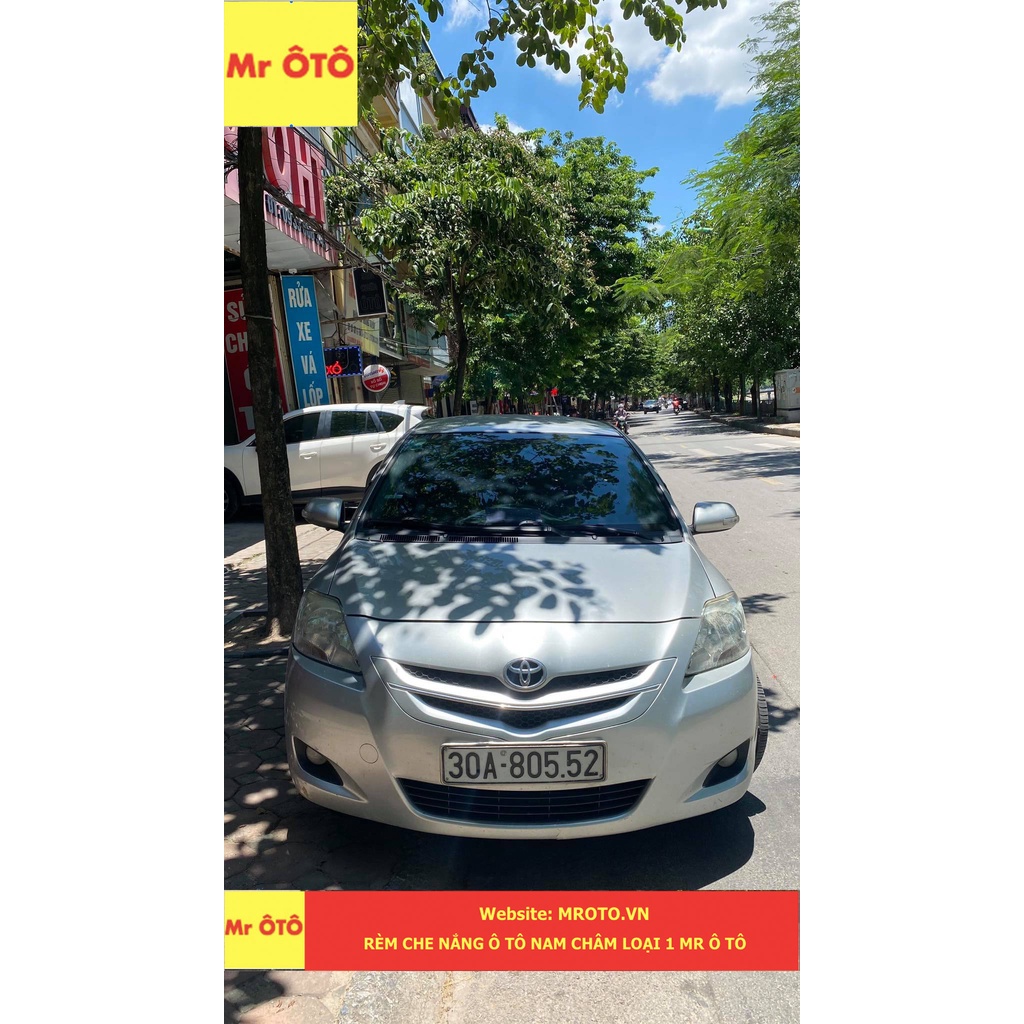 Rèm Che Nắng  Xe Toyota Vios 2009-2013 chống UV Hàng Loại 1 MR.ÔTÔ -Bảo Hành 2 Năm