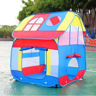 Multicolor Pop Up Playhouse for Kids Indoor Outdoor Use with Carrying Case