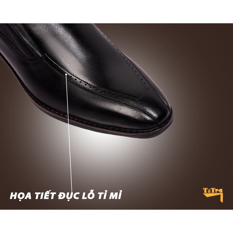 [ 6CM ] Giày Tăng Chiều Cao Nam T&amp;TRA A201Đ