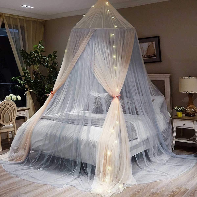 Mùng Lưới Chống Muỗi Hai Lớp Treo Trần Nhà CR1
