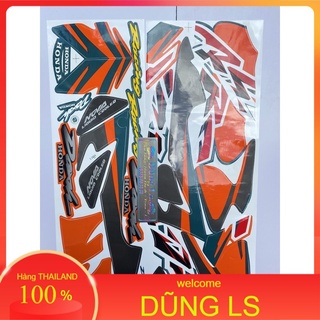 Tem dán xe DASH 98 xanh ngọc bích, Tem Nova Dash 98 Thailand