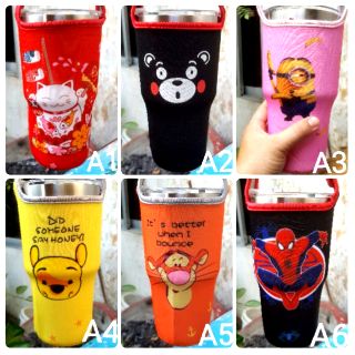 (CỰC ĐẸP) QUÁ NHIỀU TÚI ĐỰNG LY GIỮ NHIỆT THÁI 900ML SIÊU ĐẸP