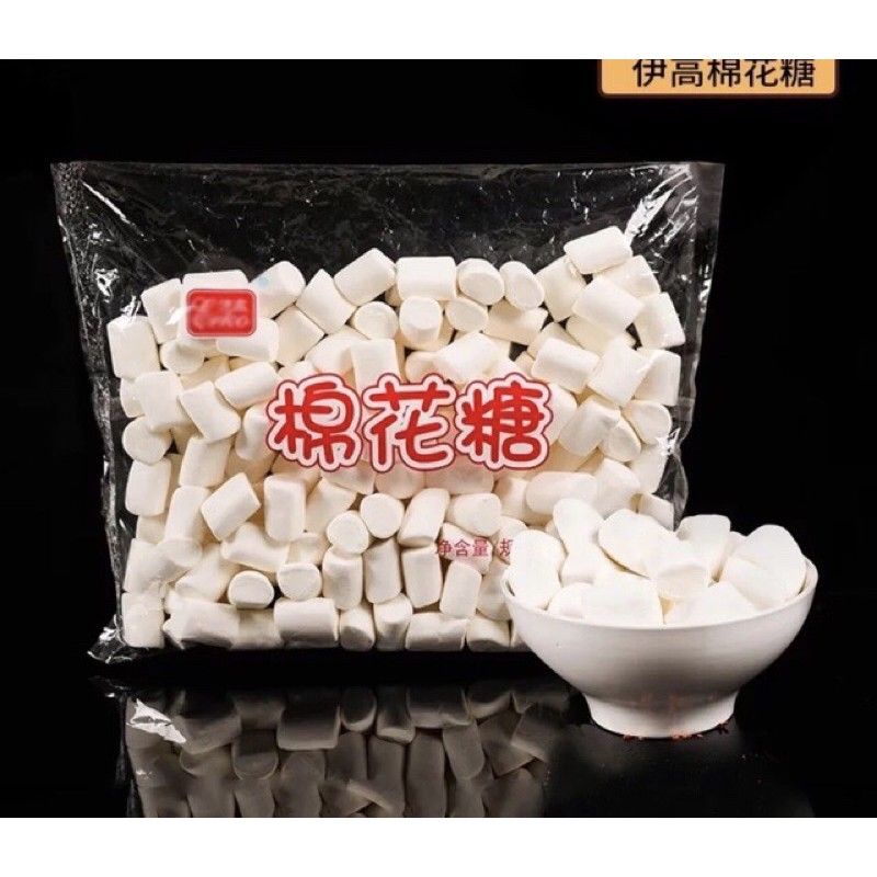 Kẹo marshmallow 500g kèm bột sữa