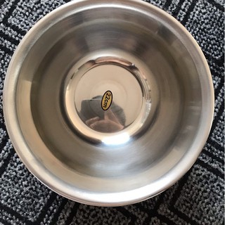Bát inox rửa mặt dùng trong spa, size 22cm