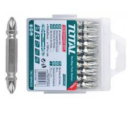BỘ MŨI VẶN VÍT 10 CHI TIẾT TOTAL TAC16PH233  MŨI BẮT VÍT 65MM