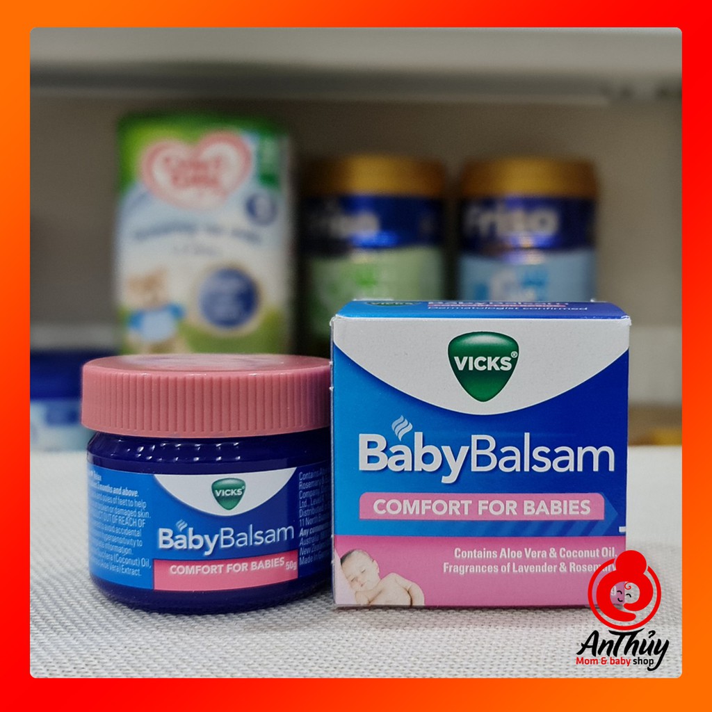 Dầu xoa ấm ngực Vicks Baby Balsam