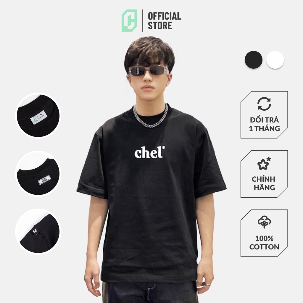 Áo thun Chel black Local brand 2023