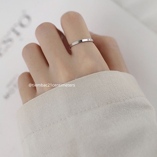 Nhẫn bạc Naive Nhẫn bạc Tiệm bạc 21 Centimeters