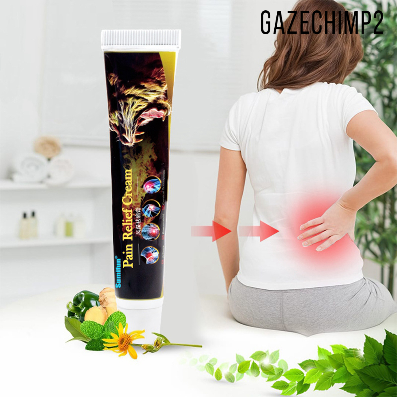 (Hàng Mới Về) Kem Giảm Đau Khớp Gazechimp2