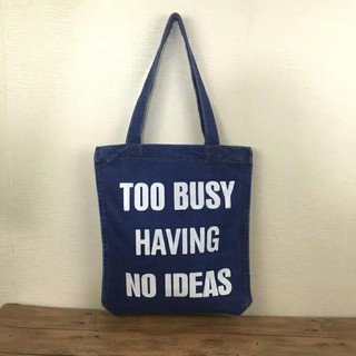 túi vải tote vải bò