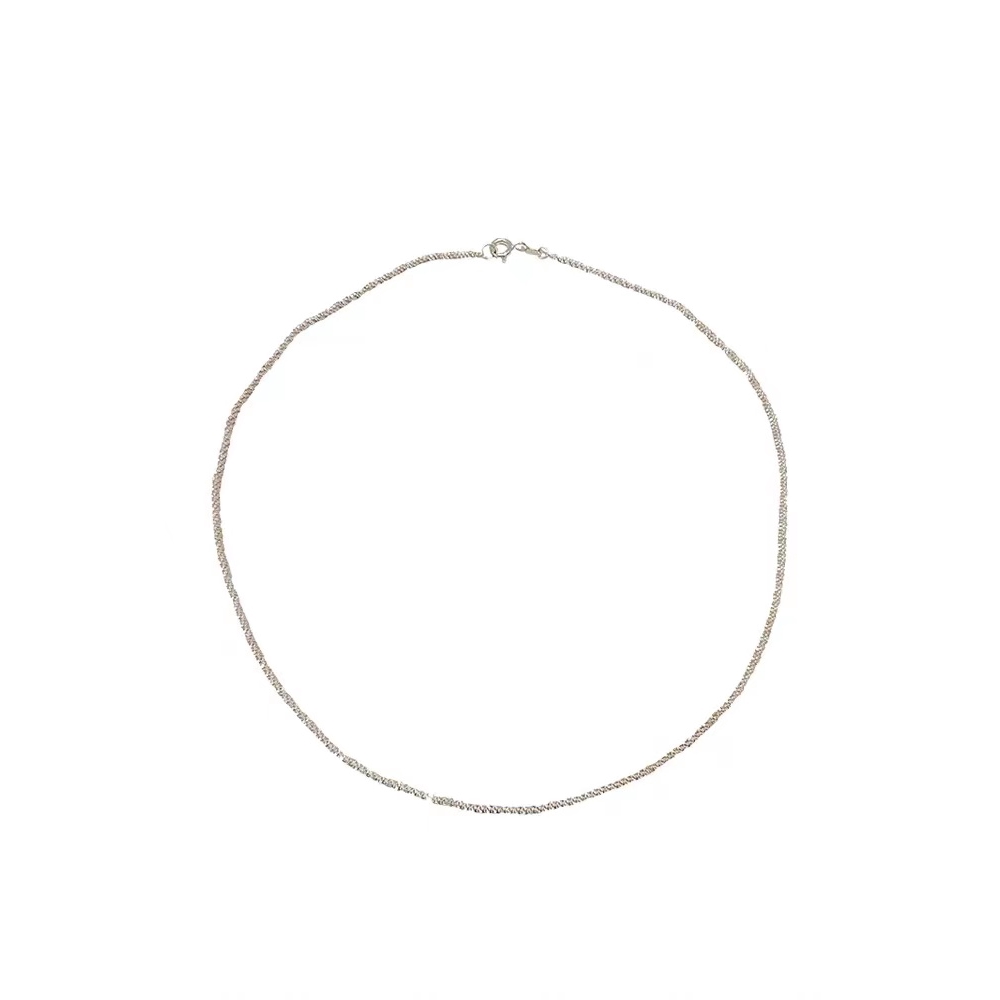 Dây chuyền / vòng tay thép titan mạ vàng 18k chống thấm nước không phai màu