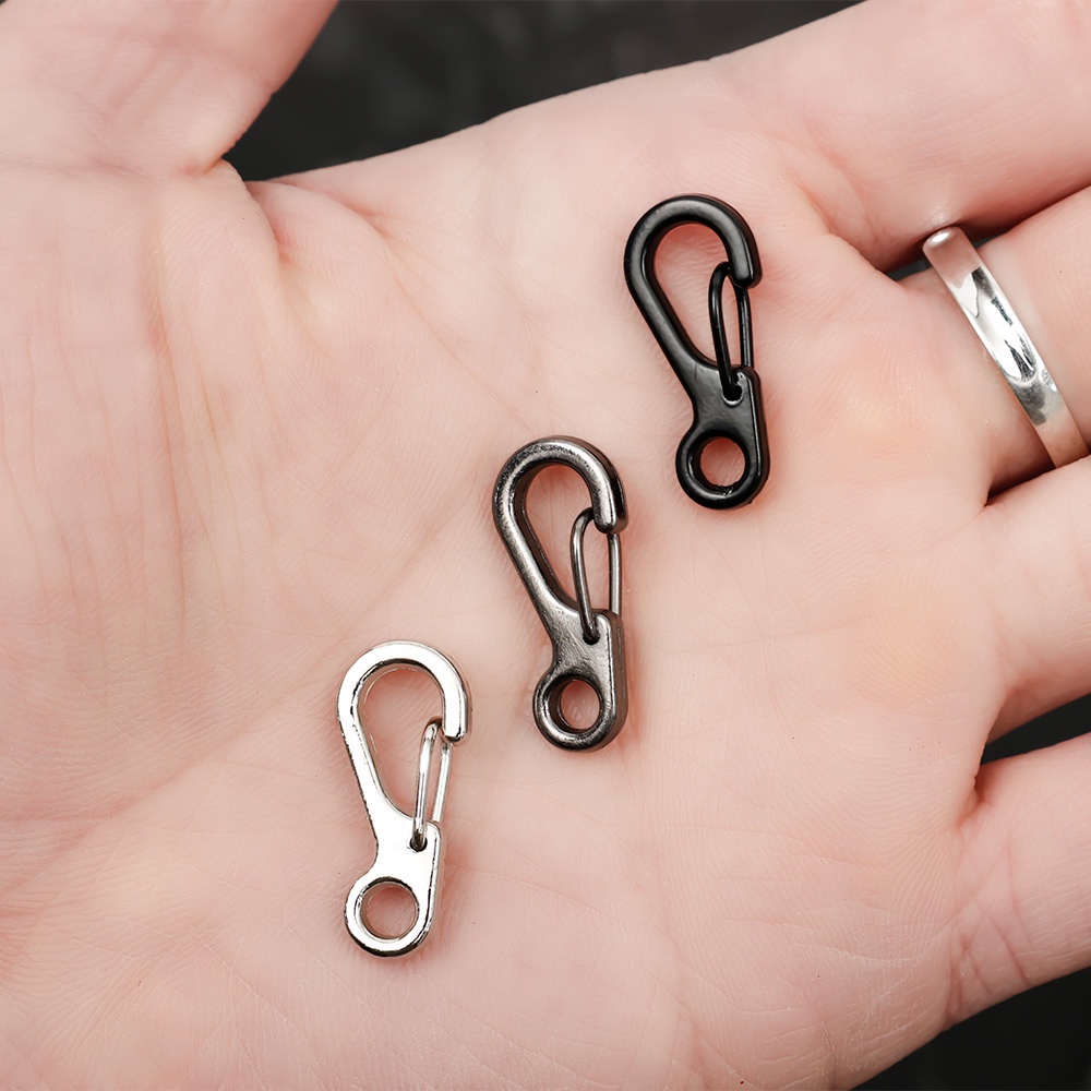 Bộ 10 Móc Khóa Sinh Tồn Mini Bằng Hợp Kim Nhôm Mạ Hợp Kim