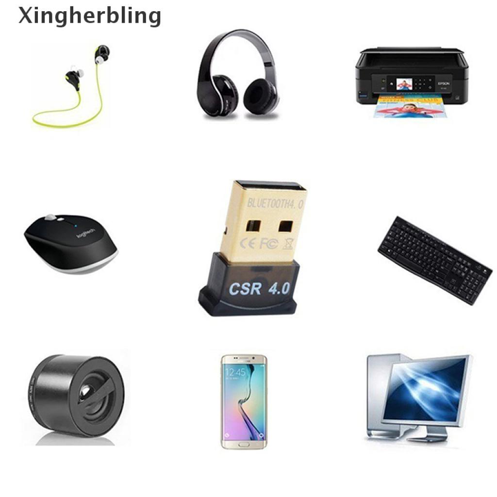 Bộ Chuyển Đổi Usb Bluetooth 4.0 Csr 4.0 Win7 / 8 / Xp L