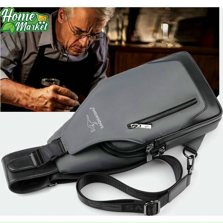 Túi đeo chéo nam phong cách Hàn Quốc - Túi chéo nam chống nước TC57 | BigBuy360 - bigbuy360.vn
