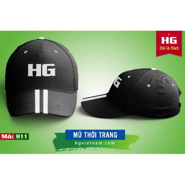 (phamthilam141196) Mũ lưỡi trai HG (đen)