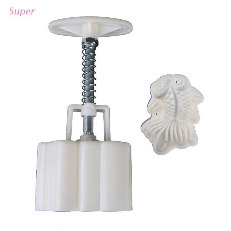 Khuôn Làm Bánh Trung Thu / Bánh Trung Thu / Làm Bánh Trung Thu Diy Hình Cá 3d 65g Diy Mới