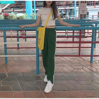Quần 1 Line Xanh Lá