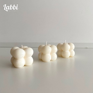 BUBBLE CANDLE [Labbi] Nến trang trí / Candle