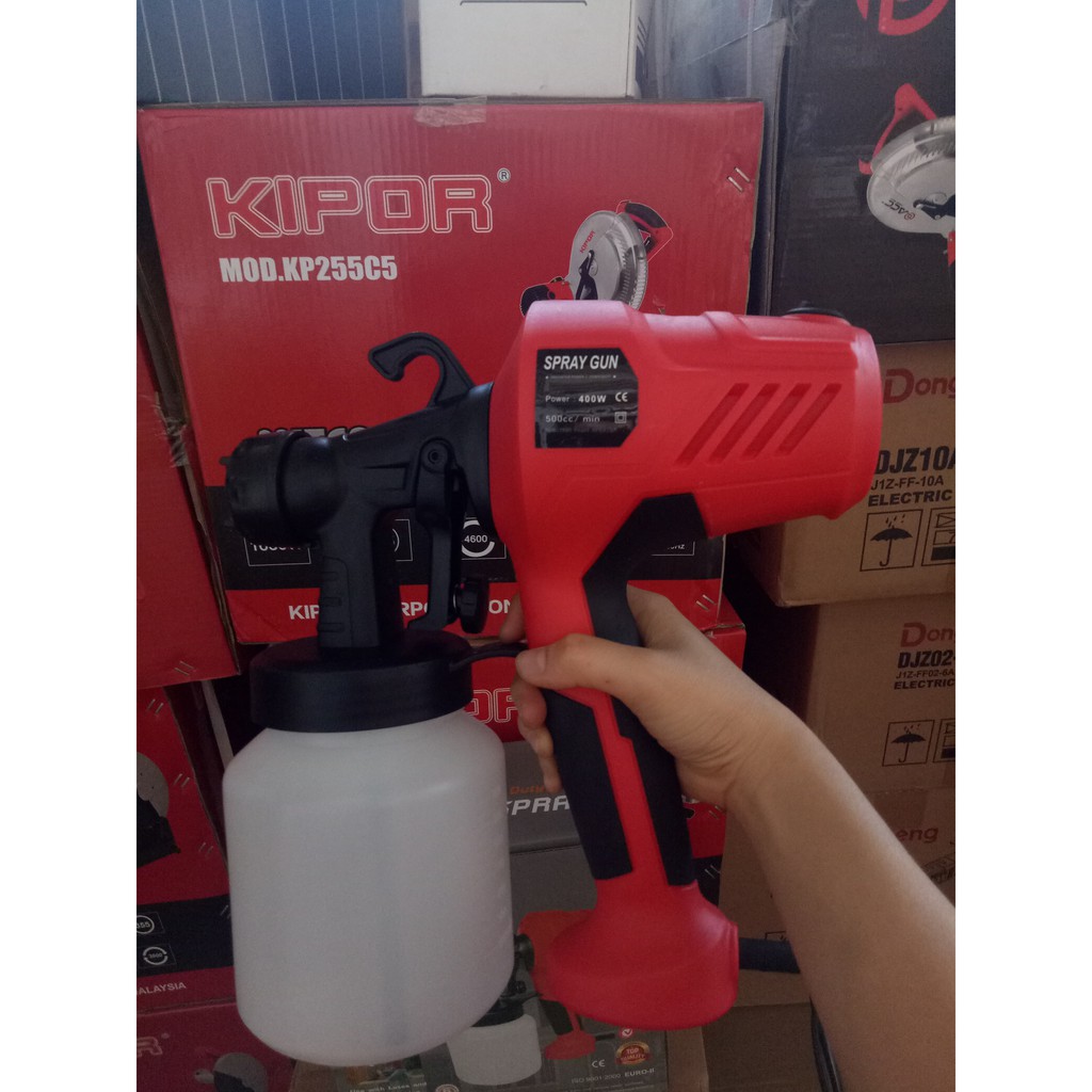 [ ẢNH THẬT] SÚNG PHUN SƠN ĐIỆN SPRAY - GUN 400w