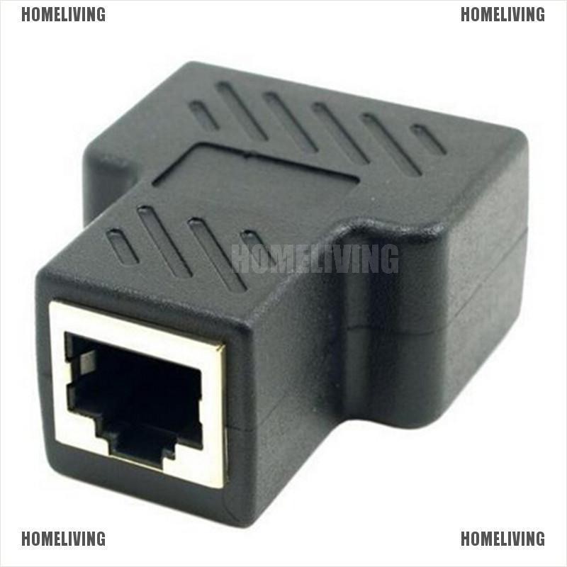 Đầu Chia Cáp Mạng LAN Ethernet 1 Sang 2 Cổng RJ45