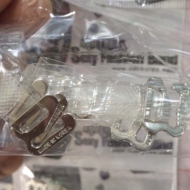 Dây áo lót trong suốt sợi phở, dây áo không màu Hàn Tuyết's House