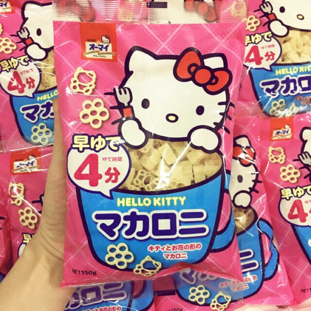 MÌ NUI HELLO KITTY 150GR NHẬT BẢN CHO BÉ