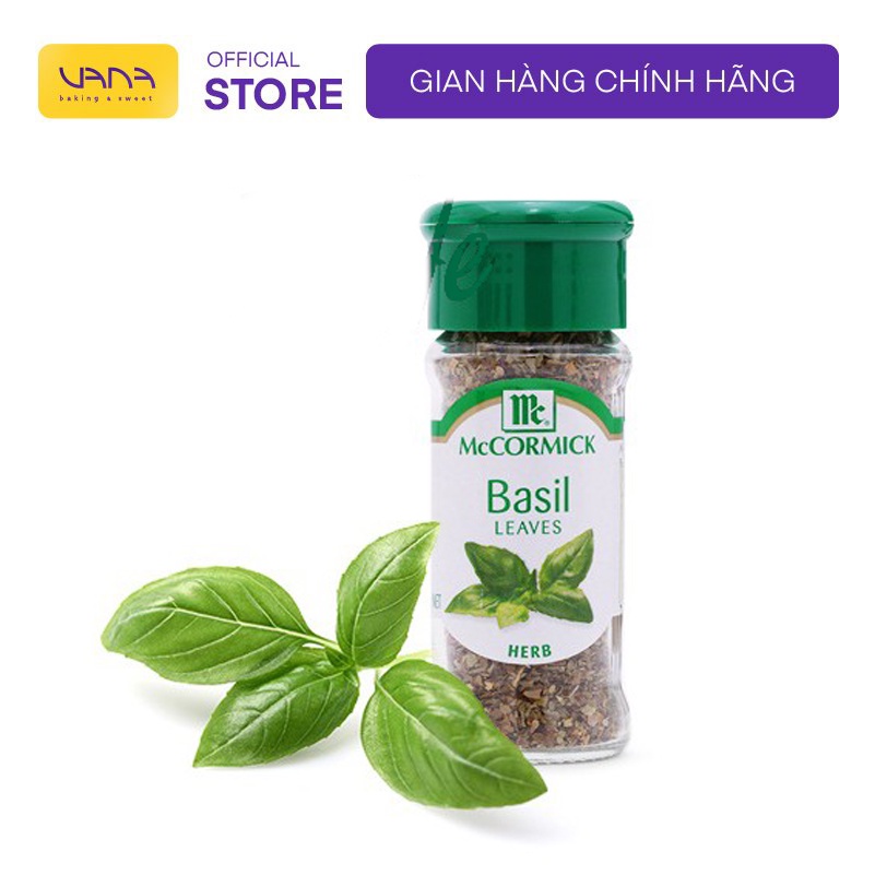 LÁ BASIL (HÚNG QUẾ TÂY) MCCORMICK 10GR