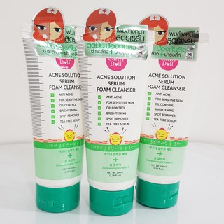 Sữa Rửa Mặt Cathy Doll Acne Solution Serum Foam Cleanser 100ml